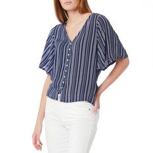 SUPPLIES BY UNIONBAY Clifton Stripe Print Top